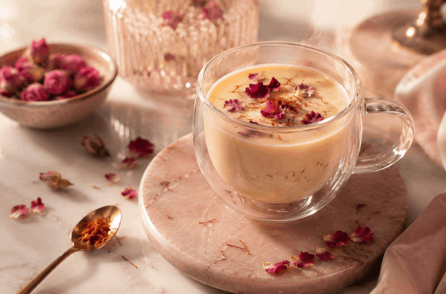 Rose & Kesar Chai
