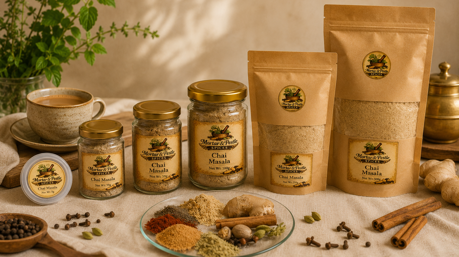 Mortar & Pestle SPICES