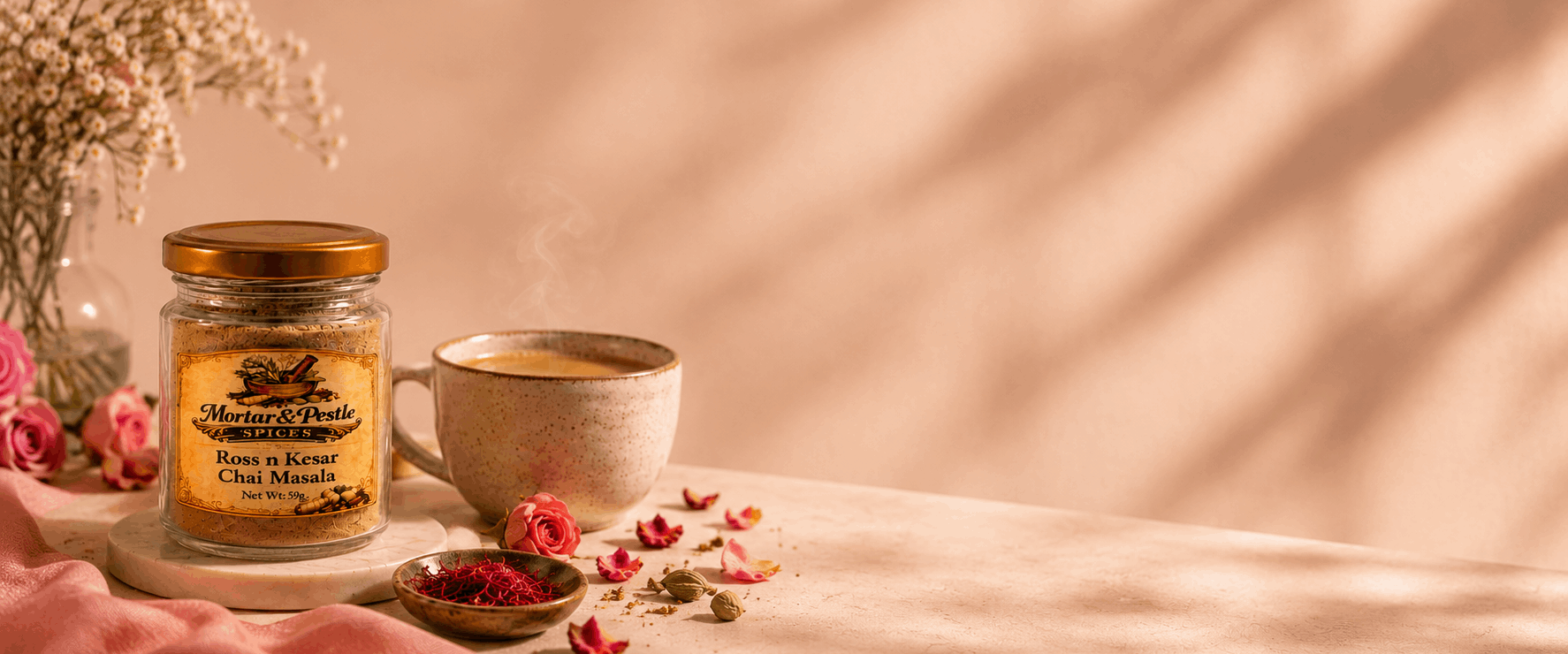 Rose & Kesar Chai Masala